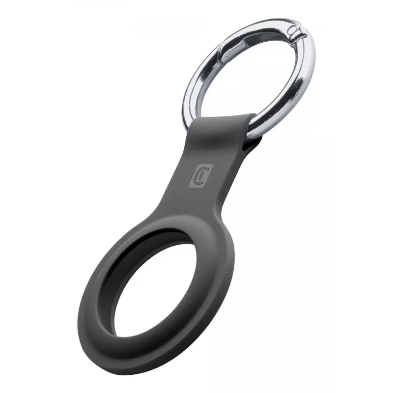 Cellularline Key Ring - AirTag Silicone case with hook for AirTag