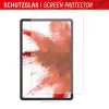 Displex Tablet Glass (9H) for Samsung Galaxy Tab S7/S8/S9/S9 FE/S10 FE/S10 Lite, Eco Mounting Frame, unbreakable