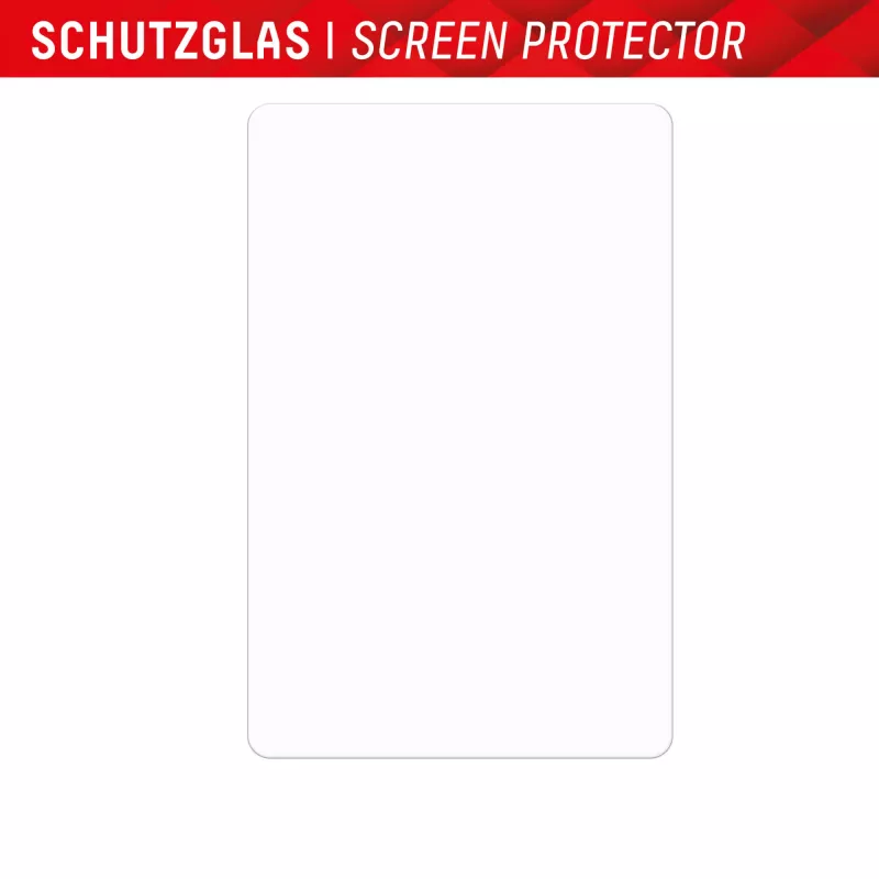 Displex Tablet Glass (9H) for Samsung Galaxy Tab S7/S8/S9/S9 FE/S10 FE/S10 Lite, Eco Mounting Frame, unbreakable
