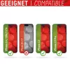 Displex Smart Glass (9H) for Apple iPhone 13/13 Pro/14/16e/17e, Mounting Sticker, unbreakable