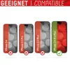 Displex Smart Glass (9H) for Apple iPhone 14 Pro Max, Mounting Sticker, unbreakable, ultra-slim, invisible