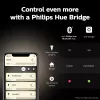 Smart bulb Philips ST64 Edison E27 Bluetooth/Zigbee, 7 W, transparent, 60×135 mm
