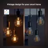 Smart bulb Philips ST64 Edison E27 Bluetooth/Zigbee, 7 W, transparent, 60×135 mm