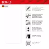Displex Screen Protector (10H) for Samsung Galaxy S22/S23, Eco Mounting Frame, scratch resistant