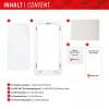 Displex Screen Protector (10H) for Samsung Galaxy S22/S23, Eco Mounting Frame, scratch resistant