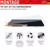 Displex Tablet Glass (9H) for Apple iPad 10,9 inch (10. Gen., 2022)/11 inch (2025), Eco Mounting Frame, unbreakable