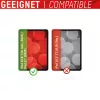 Displex Tablet Glass (9H) for Apple iPad 10,9 inch (10. Gen., 2022)/11 inch (2025), Eco Mounting Frame, unbreakable