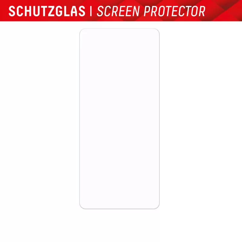 Displex Smart Glass (9H) for Samsung Galaxy A54 5G, Mounting Sticker, unbreakable