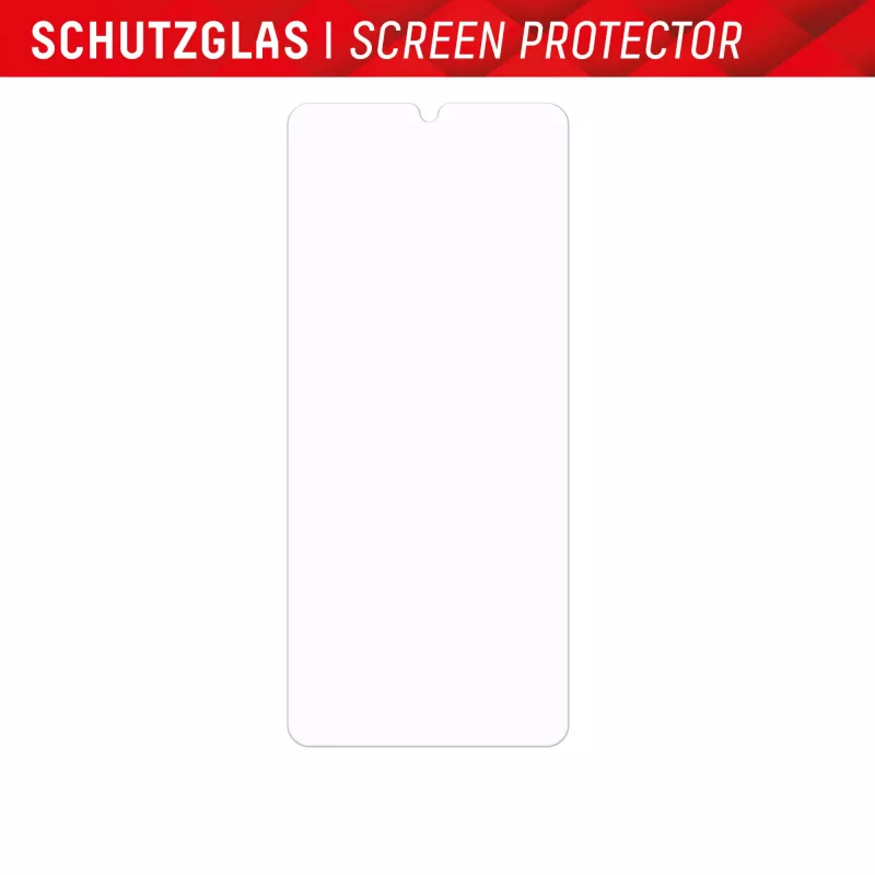 Displex Screen Protector (10H) for Samsung Galaxy A34, Eco Mounting Frame, scratch resistant