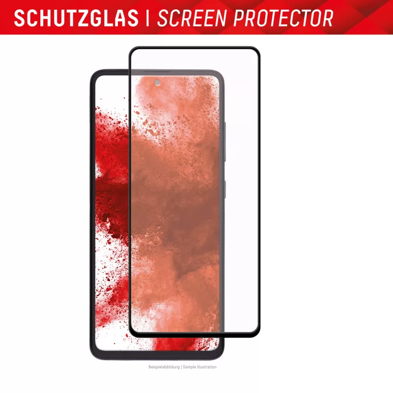 Displex Full Cover Screen Protector (10H) for Samsung Galaxy A54 5G, Eco Mounting Frame, Full Cover