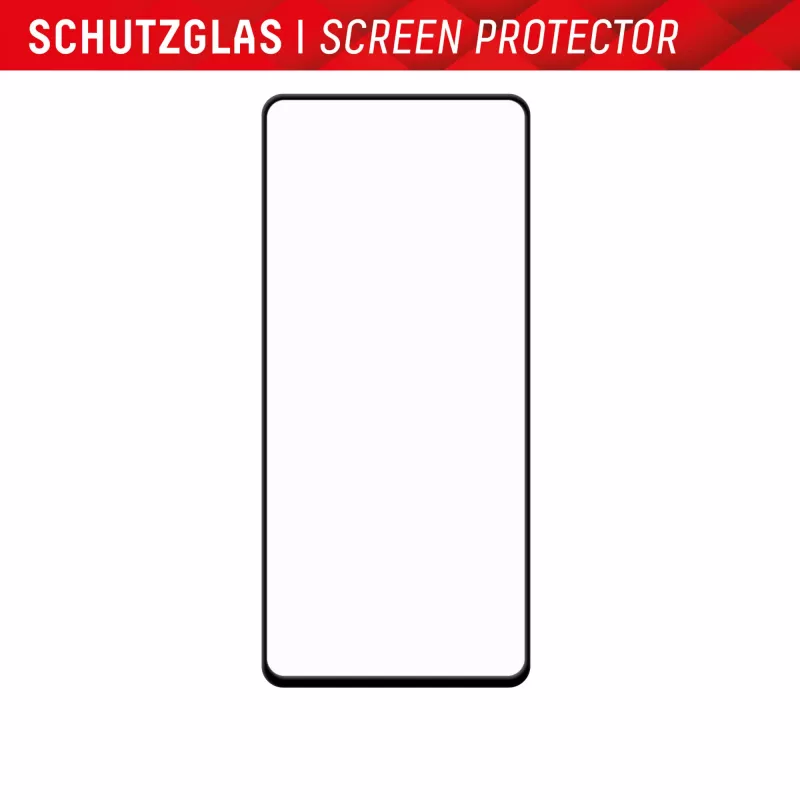 Displex Full Cover Screen Protector (10H) for Samsung Galaxy A54 5G, Eco Mounting Frame, Full Cover