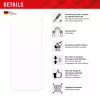 Displex Smart Glass (9H) for Samsung Galaxy A34 5G, Mounting Sticker, unbreakable, ultra-slim, invisible