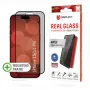 Displex Privacy Screen Protector (10H) for Apple iPhone 15/15 Pro, Eco Mounting Frame, Privacy Filter