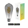 Smart bulb Avanca International BV Hombli HBEB-0211, Wi‑Fi, 5.5 W, grey, A19 (6.1×14.2 cm)
