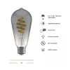 Smart bulb Avanca International BV Hombli HBEB-0211, Wi‑Fi, 5.5 W, grey, A19 (6.1×14.2 cm)