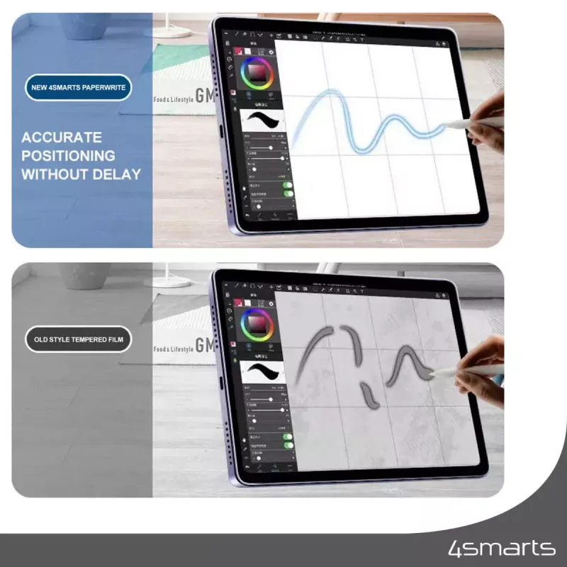 Anti-glare screen protector 4smarts Paperwrite for Apple iPad 10.2