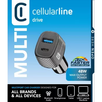 Car Charger Cellularline Multipower Ultra Universal Fast Charging