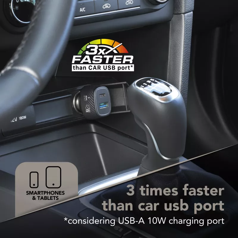 Car Charger Cellularline Multipower Ultra Universal Fast Charging