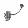 Sourcing Cellularline Hug Flexi XL universal suction-cup passive holder for mobile phones, black/grey