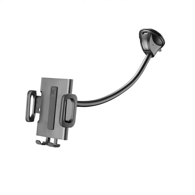 Sourcing Cellularline Hug Flexi XL universal suction-cup passive holder for mobile phones, black/grey
