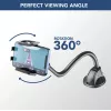 Sourcing Cellularline Hug Flexi XL universal suction-cup passive holder for mobile phones, black/grey