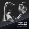 Sourcing Cellularline Hug Flexi XL universal suction-cup passive holder for mobile phones, black/grey