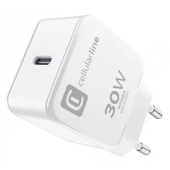 Mains charger Sourcing The One Power Delivery 30W — USB-C 1 port, 110–240V, white