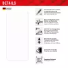 Displex Screen Protector (10H) for Xiaomi 13/13T Pro, Eco Mounting Frame, scratch resistant