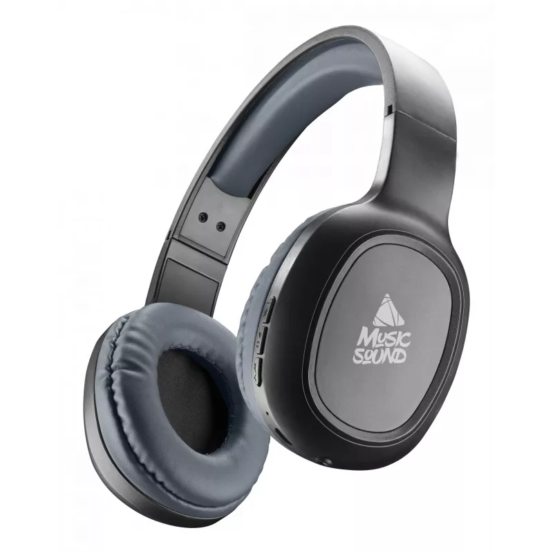 Music Sound Basic Bluetooth on-ear headset with remote control and microphone