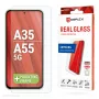 Displex Screen Protector (10H) for Samsung Galaxy A35/A55 5G, Eco Mounting Frame, scratch resistant
