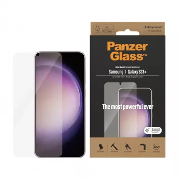 Screen Protector PanzerGlass Samsung Galaxy S23 Plus Ultra-Wide Fit Scratch Shock Resistant