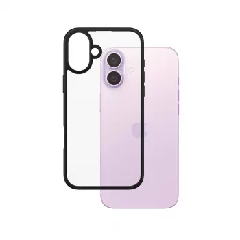 Cover PanzerGlass HardCase Black iPhone '24 6.7 inch Transparent