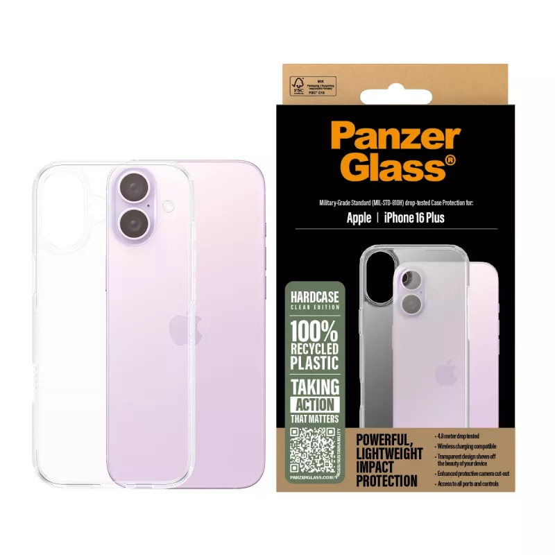 Cover PanzerGlass HardCase Transparent iPhone '24 6.7 inch