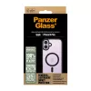 PanzerGlass ® HardCase Transparent w. Black MagSafe & Frame iPhone 16 Plus