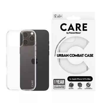 Cover PanzerGlass CARE by ® Flagship Case Transparent Urban Combat iPhone '24 6.9 inch Pro