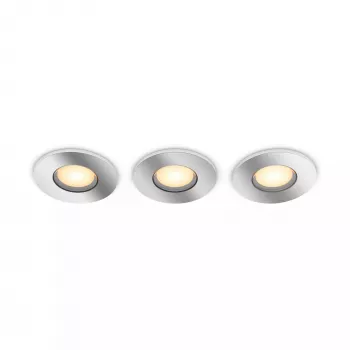 Recessed Light Philips Hue White Ambiance Adore 3x350 lm, dimmable, tunable white