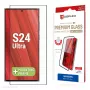 Displex Premium Anti-Reflex Screen Protector (anti-reflective Full Cover, 10H) for Samsung Galaxy S24 Ultra, Eco Mounting Frame, Full Cover
