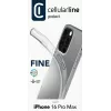 Cover Cellularline FINECIPH16PRMT for iPhone 16 Pro Max Transparent