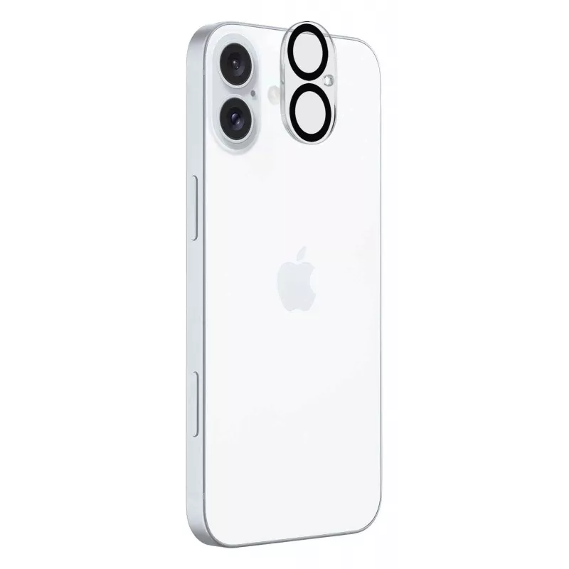 Cellularline Camera Lens - iPhone 16 Protection Transparent Scratch Shock Resistant