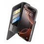 Cellularline Book Agenda - iPhone 16 Pro Leather-effect book case with magnetic closure