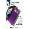 Cellularline Book Agenda - iPhone 16 Pro Leather-effect book case with magnetic closure