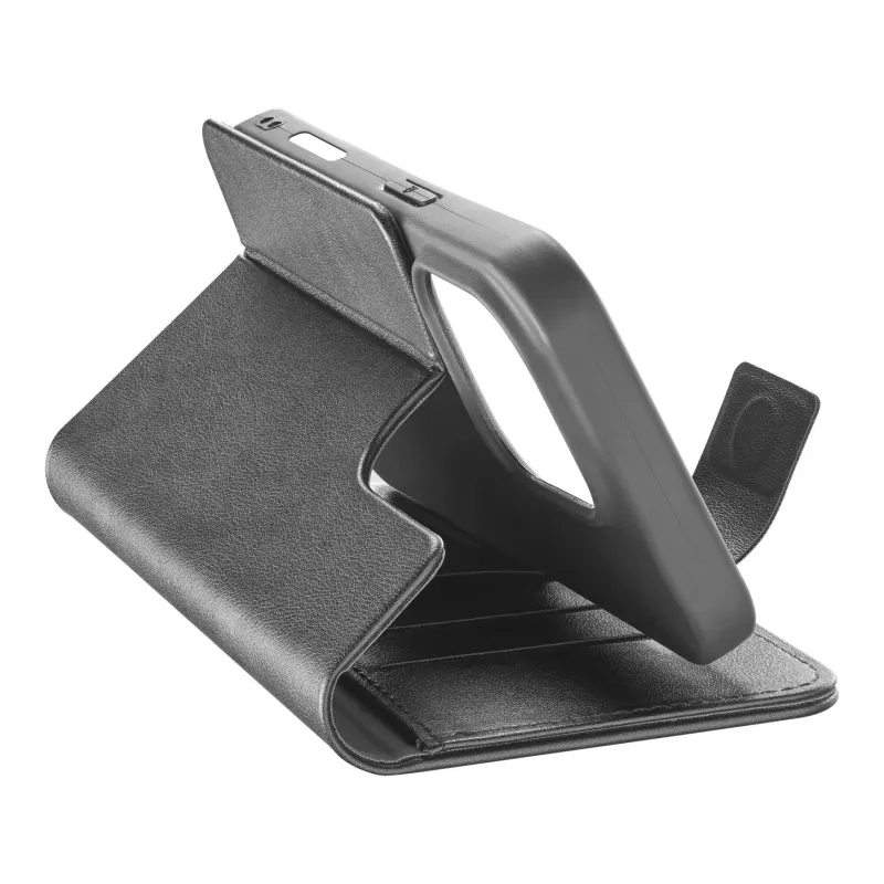 Cellularline Book Agenda - iPhone 16 Pro Leather-effect book case with magnetic closure