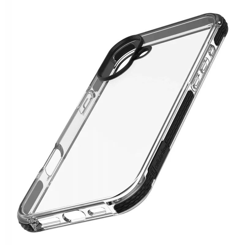 Cover Cellularline TETRACIPH16T for iPhone 16 15.5 cm Black