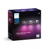 Philips Hue White and colour ambience 3-pack Centura recessed spotlight