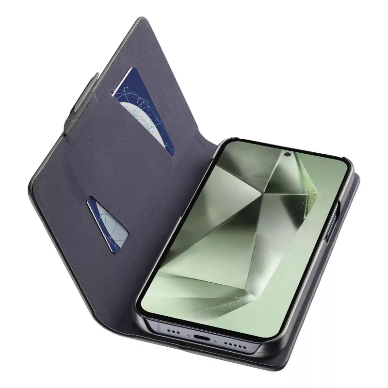 Cellularline Book Galaxy S24 FE Book case with card pocket and magnetic closure