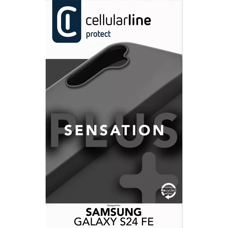 Cellularline Sensation Case for Samsung S24 FE Black