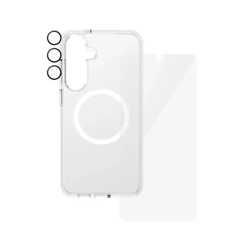 PanzerGlass ® | CARE by ® Flagship 3-in-1 Bundle Samsung Galaxy S25+