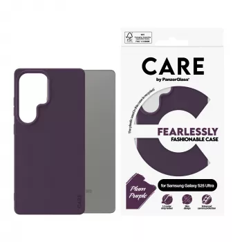 PanzerGlass CARE™ by ® Case Plum Purple Samsung Galaxy S25 Ultra