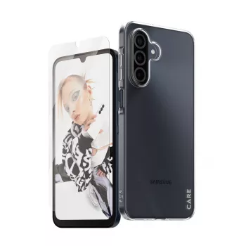 PanzerGlass CARE™ by ® 2-in-1 Bundle Samsung Galaxy A26 5G, Samsung, Samsung - Galaxy A26 5G, Dry application, Scratch resistant, Shock resistant, Transparent, 1 pc(s)