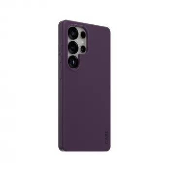 PanzerGlass CARE™ by ® Case Plum Purple w. Qi Compatible Samsung Galaxy S25 Ultra